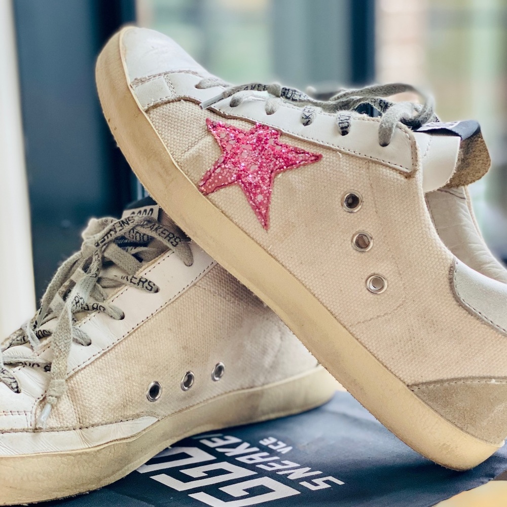 Golden Goose Canvas Deluxe Brand - Size 9